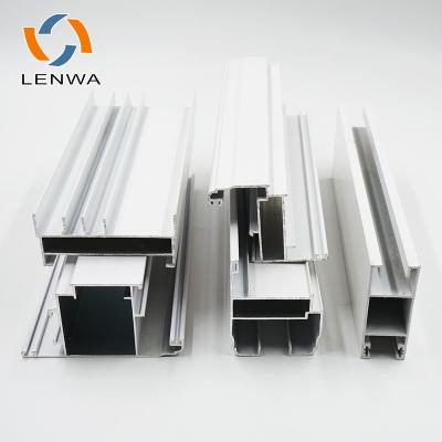 China Aluminum Window And Door Profiles LENWA Factory Aluminum Window Profiles Extrusion Accept Customization for sale