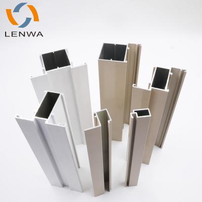 China Lenwa Aluminum Window Extrusion Profile Powder Coating Color For Iraq Aluminum Window Door for sale