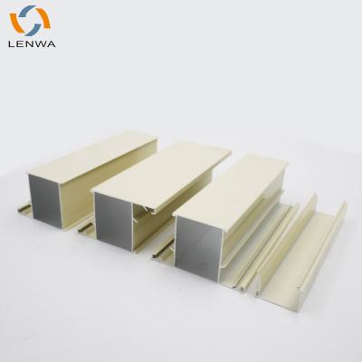 China Doors Lenwa Factory Aluminum Alloy Iraq Doors And Windows Aluminum Profile And Windows for sale