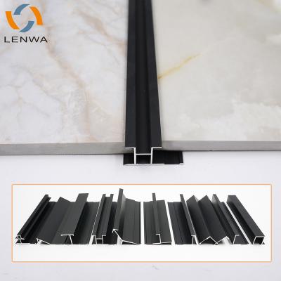 China LENWA Foshan factory price 12mm modern aluminum wall panel profile for wall panel trim decoration for sale