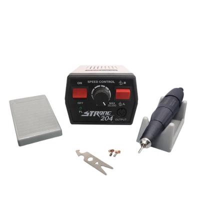 China Korea factory price 65w 35000RPM professional sharp electric nail drill 204 salon file polishing machine for sale