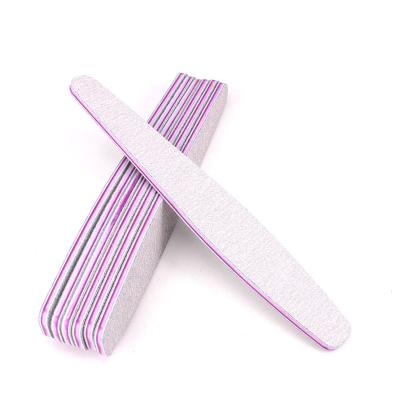 China Import Sanding Logo Nail Art Tools Custom Imported Sanding Double Sided Nail File For Professional Nail Salon for sale