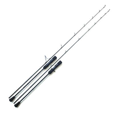 China Factory Wholesale High Quality 6' 6ft Carbon Jig Slow Rod Carbon Fishing Rod 2 Section Sea Fishing Rod for sale