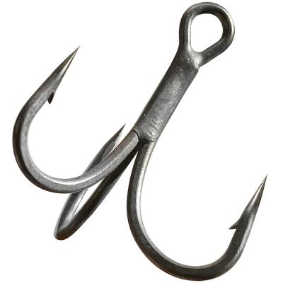 China Ourdoor Fishing Good Quality And Price Three Bold Color Three Hooks Gun Anchor Hooks Bait Hook 4#6#8#10#Luya Fish Hook for sale