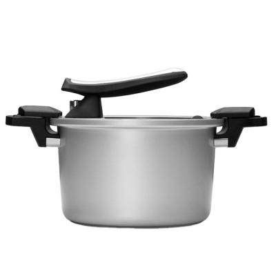 China Pressure Cooker Viable Nonstick Design Prestige Induction Kitchen Aluminum New Cookware Sets Aluminum Alloy Hole Induction Bottom 24CM for sale