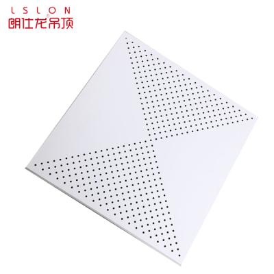 China Artistic Fireproof Aluminum Perforated Square Ceiling Metal Interior Decoration Ceilings for sale