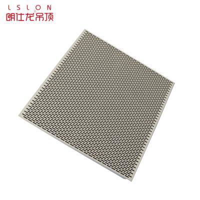 China Artistic Ceilings Aluminum Perforated Ceiling Tiles Clip-in Ceiling Panel For Office for sale