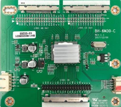 China Fr-4 frequency multiplier switch board for LVDS signal for sale