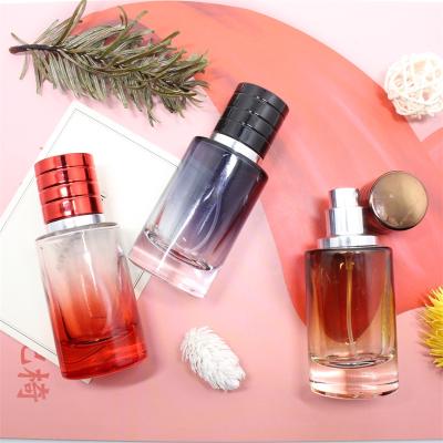 China Hot Sale Personal Care Cylinder Perfume Bottles Glass Perfume Bottle 30ml Perfume Bottles for sale