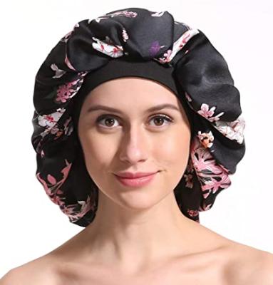 China Meixin Comfortable Satin Wholesale Designer Inspired Reversible African Print Turban Hood In Bulk for sale