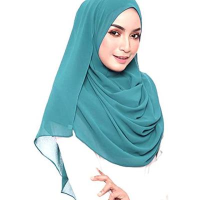 China Bubble Fashion Meixin Chiffon Hijab Muslim Hijab Scarf Long Wrap Soft Turban Wholesale Muslim Scarves For Women for sale