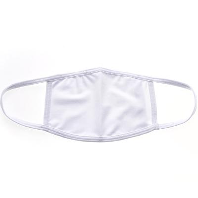 China Wholesale Custom Kids Sublimation Mask White Sublimation Face Masks Breathable Adjustable Washable In Stock for sale