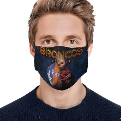 China New Style Adjustable Breathable American NFL Football Team Face Masks Fashion PM2.5 Custom Face Mask Washable With Filter for sale