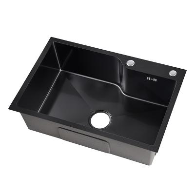 China Without Faucet 304 Stainless Steel Single Bowl Kitchen Sink Undermount Kitchen Sink Factory Price Handmade Manufacturer for sale