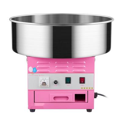 China Commercial Supply Pink/Industrial Customized White Blue Electric Stainless Steel Power Food Sugar Cotton Candy Machine Parts Sale for sale