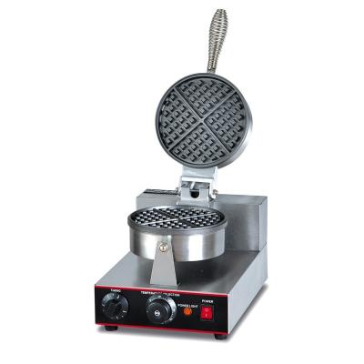 China Restaurant Canteen Hotel Food Store Non-Stick Commercial Rotating Electric Waffle Maker 1 Dish Waffle Maker Woomaster Snake Equipment - 2 Dish - for sale