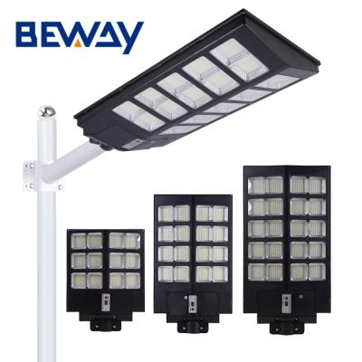 China ROAD Factory Price Outdoor Waterproof IP65 Integrated Smd List 200w 300w 400w All In One Led Solar Street Light for sale