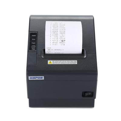 China Black and White Hot Selling and Cheap Thermal POS Receipt Printer 80mm Auto-cutter Thermal Printer POS Printer with USB and LAN Port for Kitchen for sale