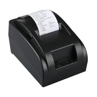 China Multilingual Hspos 58Mm Usb Bill Printer High Quality Small Black And White Thermal Support Receipt Machine Perfect For POS System for sale