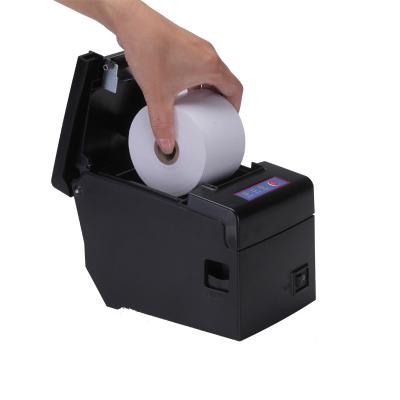 China HSPOS 58mm black and white receipt printing with serial interface support paper larger diameter ticket E58S desktop printers for sale