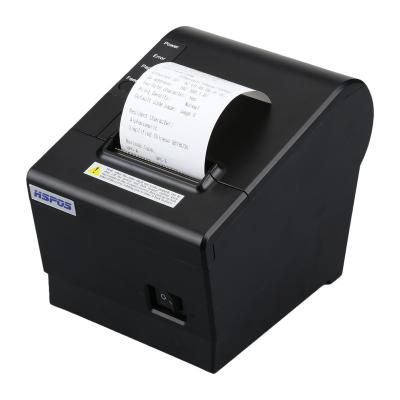 China HS-C58CULG Retail Black and White POS Systems Thermal Receipt Printer 58mm USB LAN gprs with cutter POS systems support multiple languages for sale