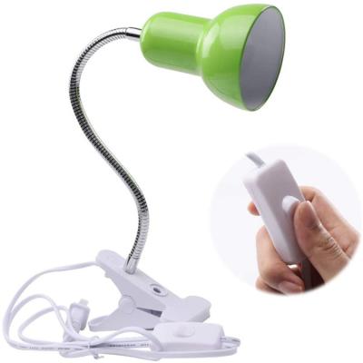 China Eye Care Flexible Dimming Desk LED Desk Lamp Foldable Gooseneck Clip On Table Led Desk Lamp With Clamp for sale