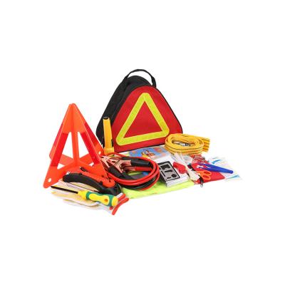 China Roadside Auto Kit Emergency and Motorcycles Safety Car Rescue Kit Reflective Triangle for sale