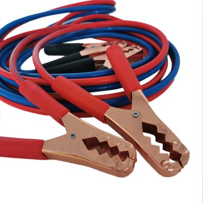 China Custom Motorcycle Car 300A Battery Jump Lead Cable Copper Clamp Booster Cable for sale