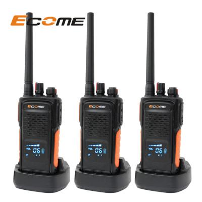 China Call Ecome ET-980 Low Cost Home Security PTTs Walkie Talkie 3 Selective Long Distance Sets for sale