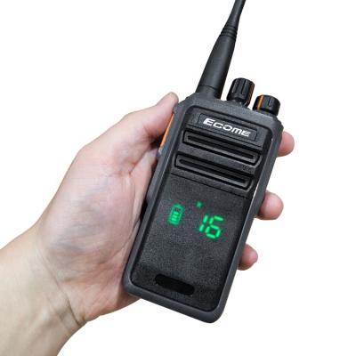 China Ecome ET-538 Camping Built-in Non Magnetic Speaker IP68 Waterproof Handheld Analog Walkie Talkie for sale