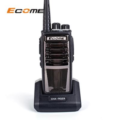 China Ecome ET-300 VHF UHF Analog High Power 10w Long Range Talkie Two Way Radio Walkie 4600mAh for sale