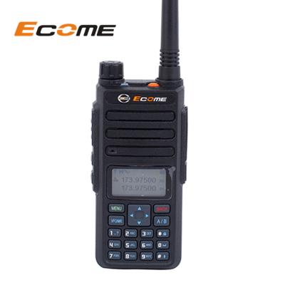 China Ecome ET-D889 digital dmr walkie talkie UHF VHF digital voice encrypted ET-D889 2 way radio for sale