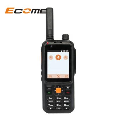 China ETMY Ecome ET-A87 4G POC Radio Transmitter Network Android Walkie Talkie 3500mAh for sale