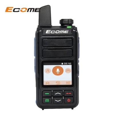 China GPS ECOME ET-A33 4G LTE POC Handheld Communication Radio Walkie Talkie with sim card for sale