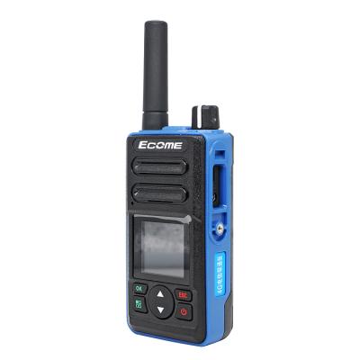 China GPS Positioning ET-A43 2 Way (Optional) Gps Ecome 4g UHF VHF POC Radio With Micro-SIM for sale