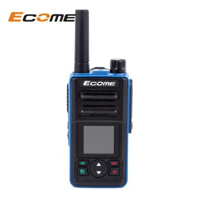 China New POC Ecome POC Long Range WiFi 3g 4g LTE Public Network ET-A43 Android Radio Walkie Talkie for sale