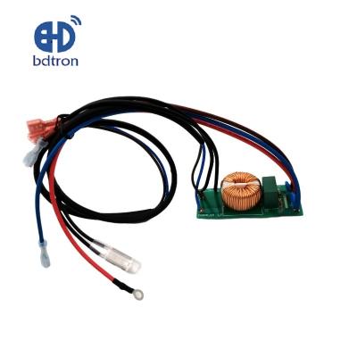 China 24VDC/300V High Torque Electronic Motor Stroke Bdtron Electric Actuator With Cable Remote Control ZV300B for sale