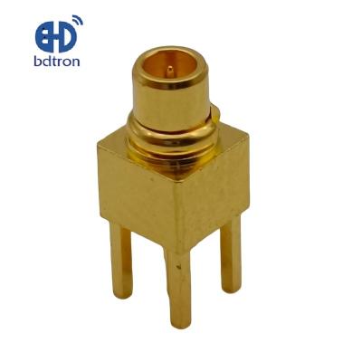 China RF L=8.7mm PIN 0.7MM SOCKET MMCX FOR PCB for sale