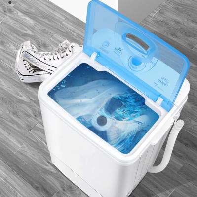 China Mini High Quality Semi-automatic Bucket Portable Home Shoe Washing Machine Portable Shoe Washing Machine for sale