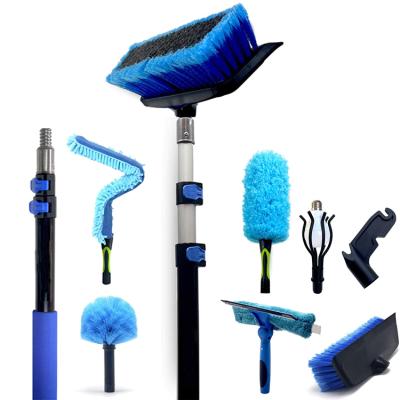 China Viable soft bristle for boat auto camper truck rv car wash brush exterior wash cleaning head for sale