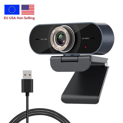 China Wide Angle USB Laptop Camera Function Webcam Camera 1080P HD Online Web With Built-in MIC PC Webcam Plug-and-Play 1920 x 1080p USB for sale