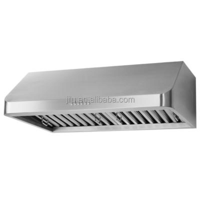 China commercial stainless steel kitchen range canopy hood CXW-298-A21 for sale