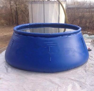 China Industriële stoffen Tarpaulin watervat zacht PVC vouwbaar regenwatervat watervat Te koop