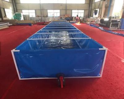 China Visserij PVC-vouwbaar Visserijpoel Duurzame aquacultuur Vissentank Tarpaulin Visserij Te koop