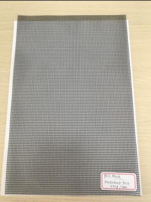 Cina 500D X 500D 9x13 ha rinforzato il recinto rivestito di Mesh Black Mesh For Outdoor del poliestere del PVC in vendita