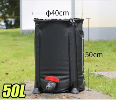 China 50L Armazenamento de Água da Chuva Saco de Água de Árvore PVC Coleção de Chuva de Jardim dobrável à venda