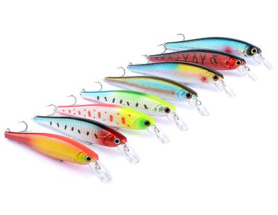 China 3 Plastic Lures Tilapia Bass Bionic Bait Fishing 11.50cm 14g Minnow Floating for sale