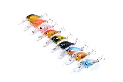 China Fake Plastic Fishing Lures Baits 5.7cm 4.7g Anti Corrosion for sale