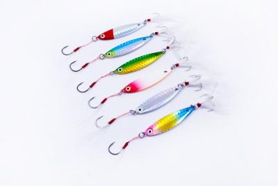 China Warped Mouth Mackerel Fishing Bass Lures 7g - 30g Slow Shake Long Distance for sale