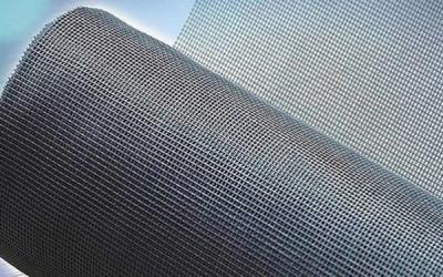 China Screen Window Net Shoe Cap Coated Polyester Mesh 125g/Yard for sale